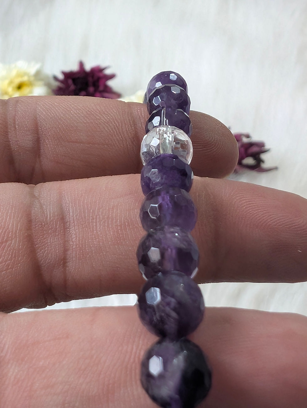 Thumbnail: Amethyst Spiritual Insight Bracelet