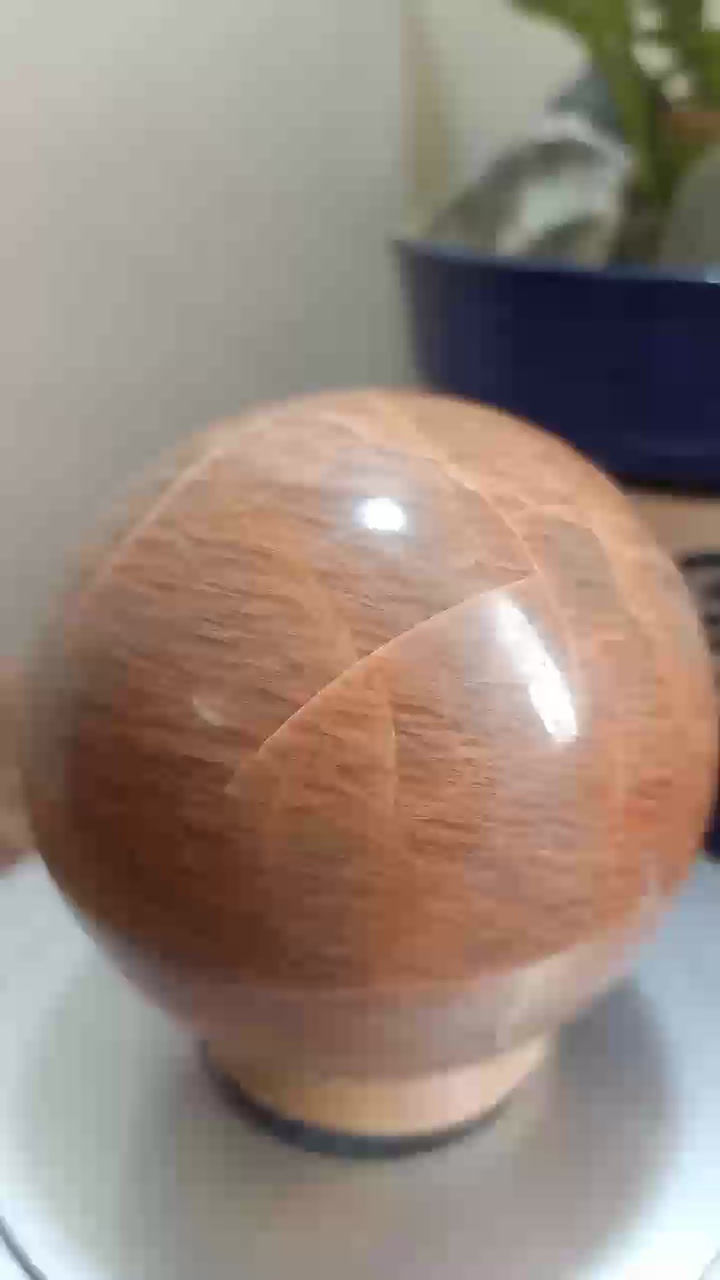 Thumbnail: Peach Moonstone  (Peristerite) Crystal Forms For Emotional Balance