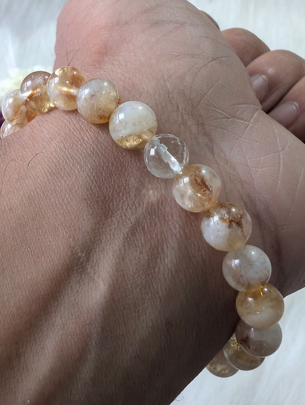 Thumbnail: Golden Citrine Wealth & Joy Premium Bracelet