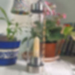 Yellow Quartz Crystal Water Bottle