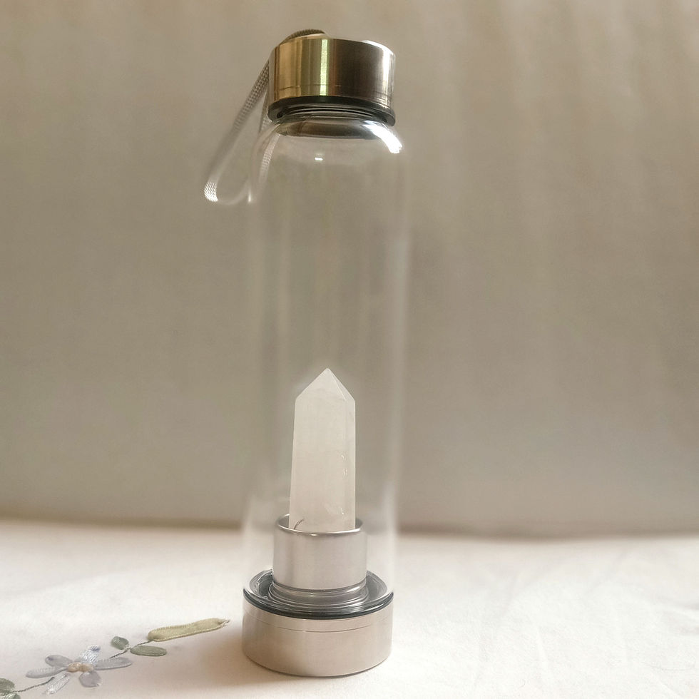 Thumbnail: Clear Quartz Crystal Elixir Water Bottle