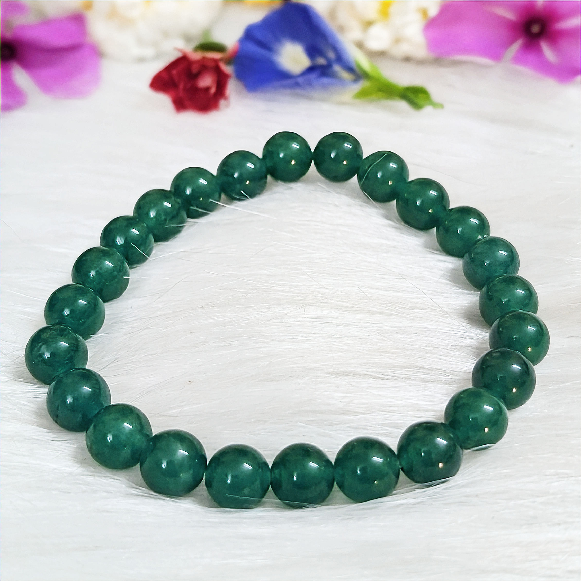 Green Aventurine Luck & Heart Healing Bracelet