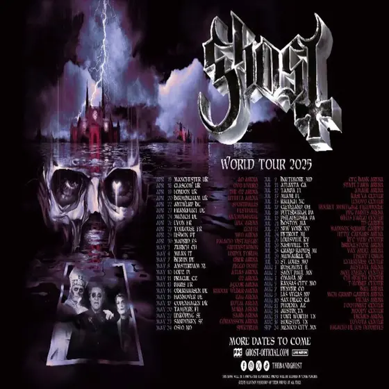 (Live Review) GHOST - All State Arena, Chicago (8/1/25)