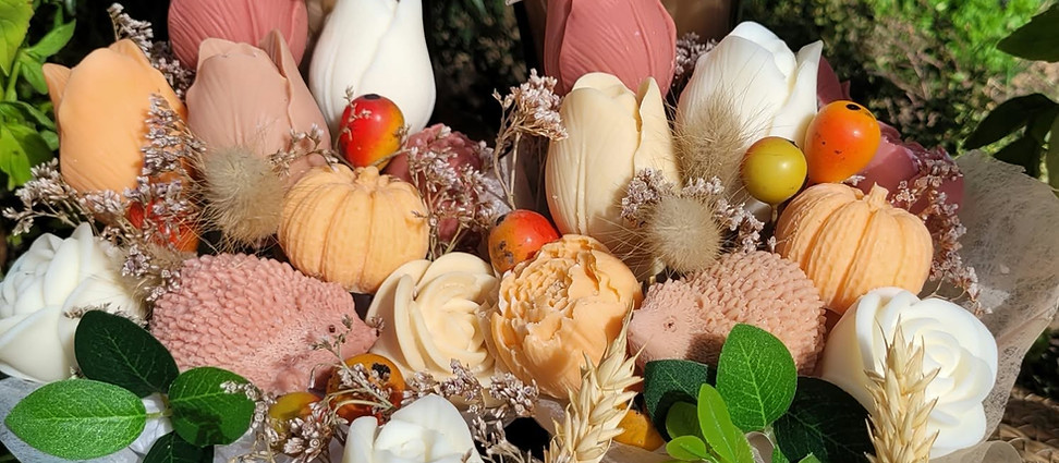 bouquet de  fondants artisanales d'automne www.bougiegourmande.com.jpg
