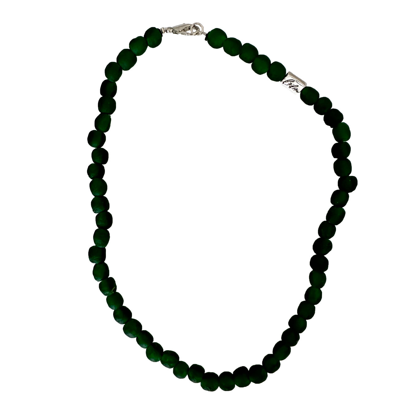 Jane halskæde Ny, mørkegrøn