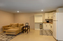 Basement kitchen-living room