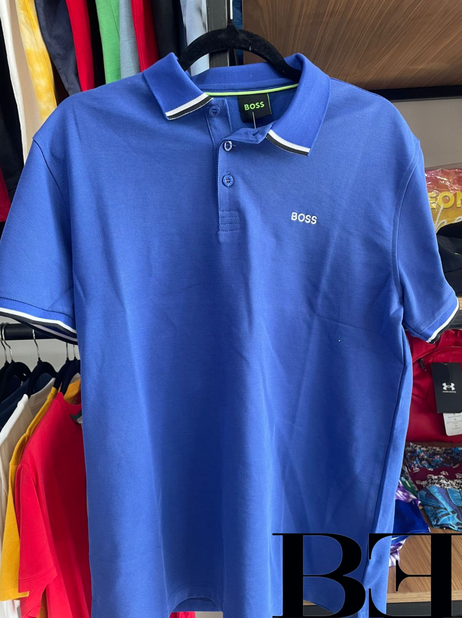 Playera tipo Polo Boss