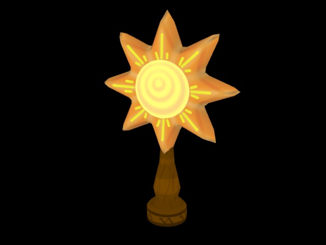 Sun Lamp without Normal Mapping