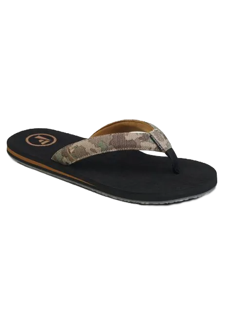 Thumbnail: Foamlife Pampa Artist Series Sandals Black