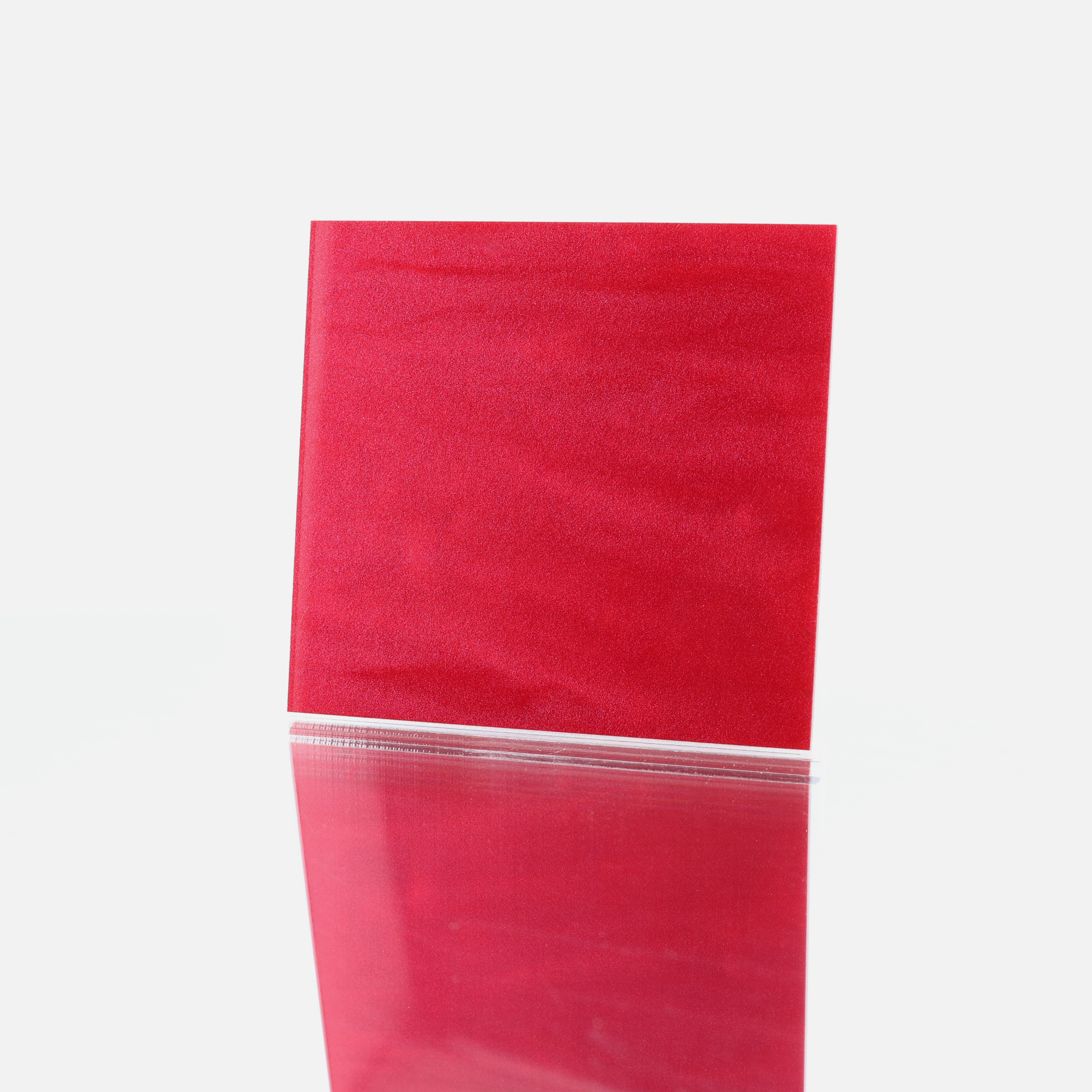 1/8" Strawberry Red Pearl Acrylic