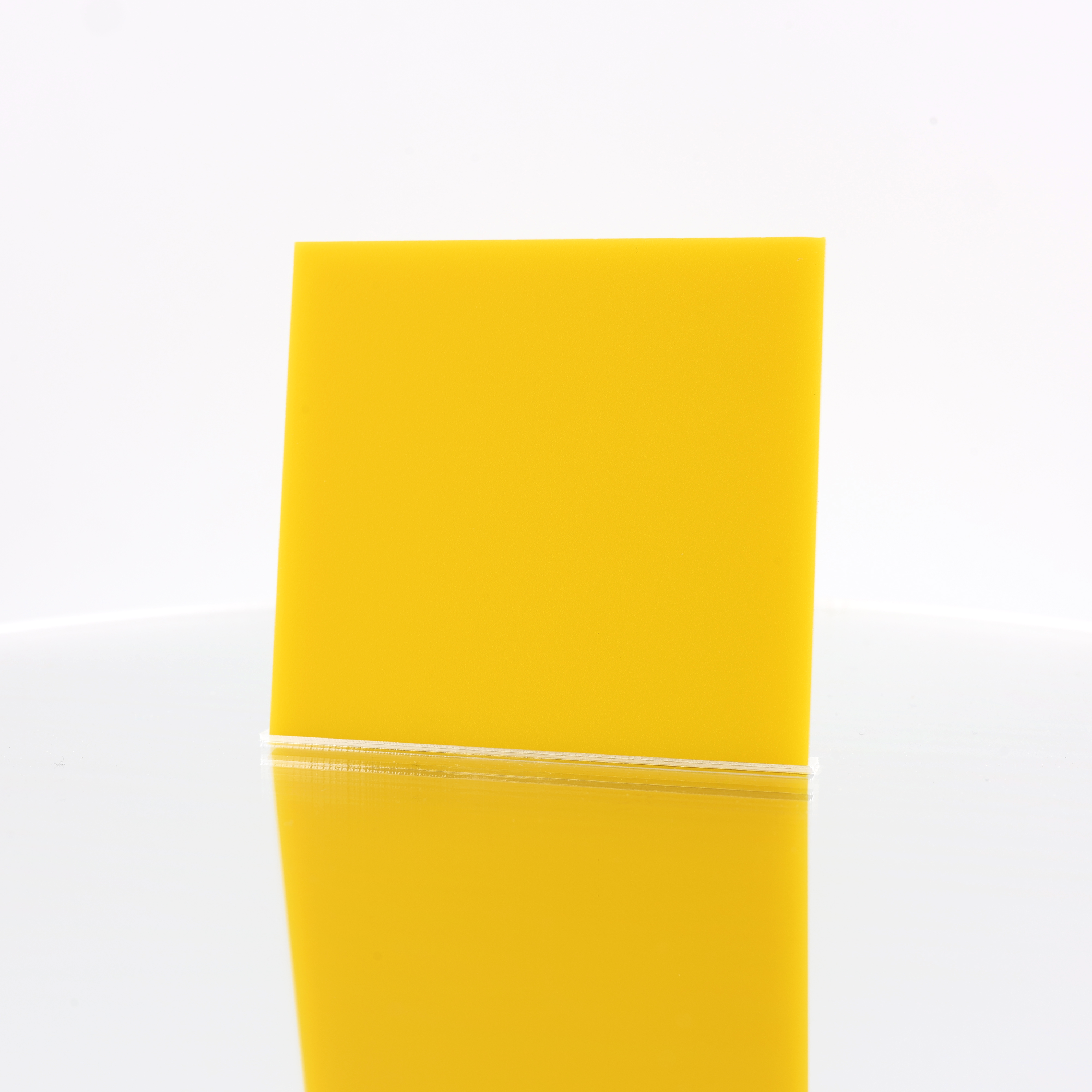 1/8" Yellow Matte Acrylic