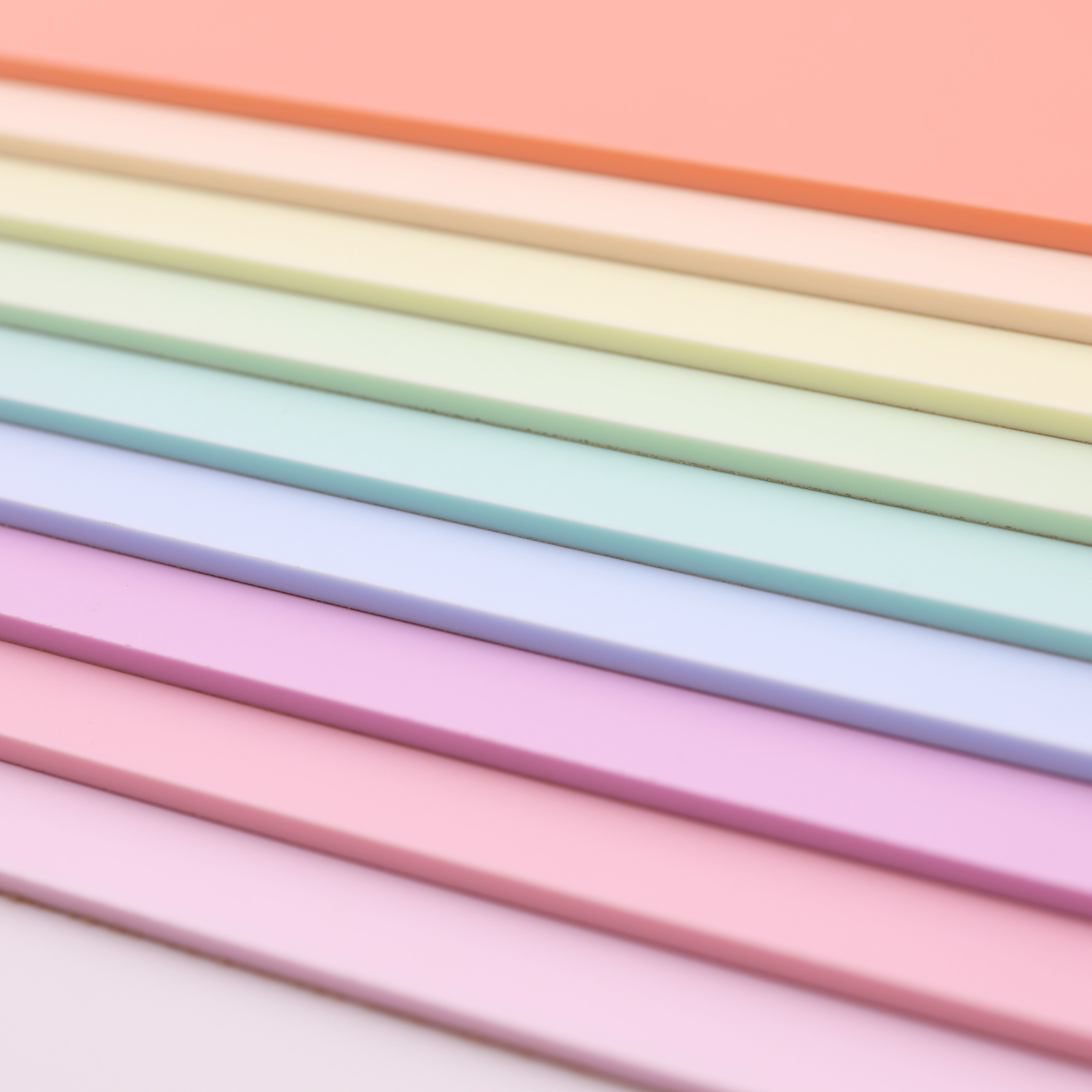 1/8" Muted Pastels Acrylic Bundle (9 pc.)