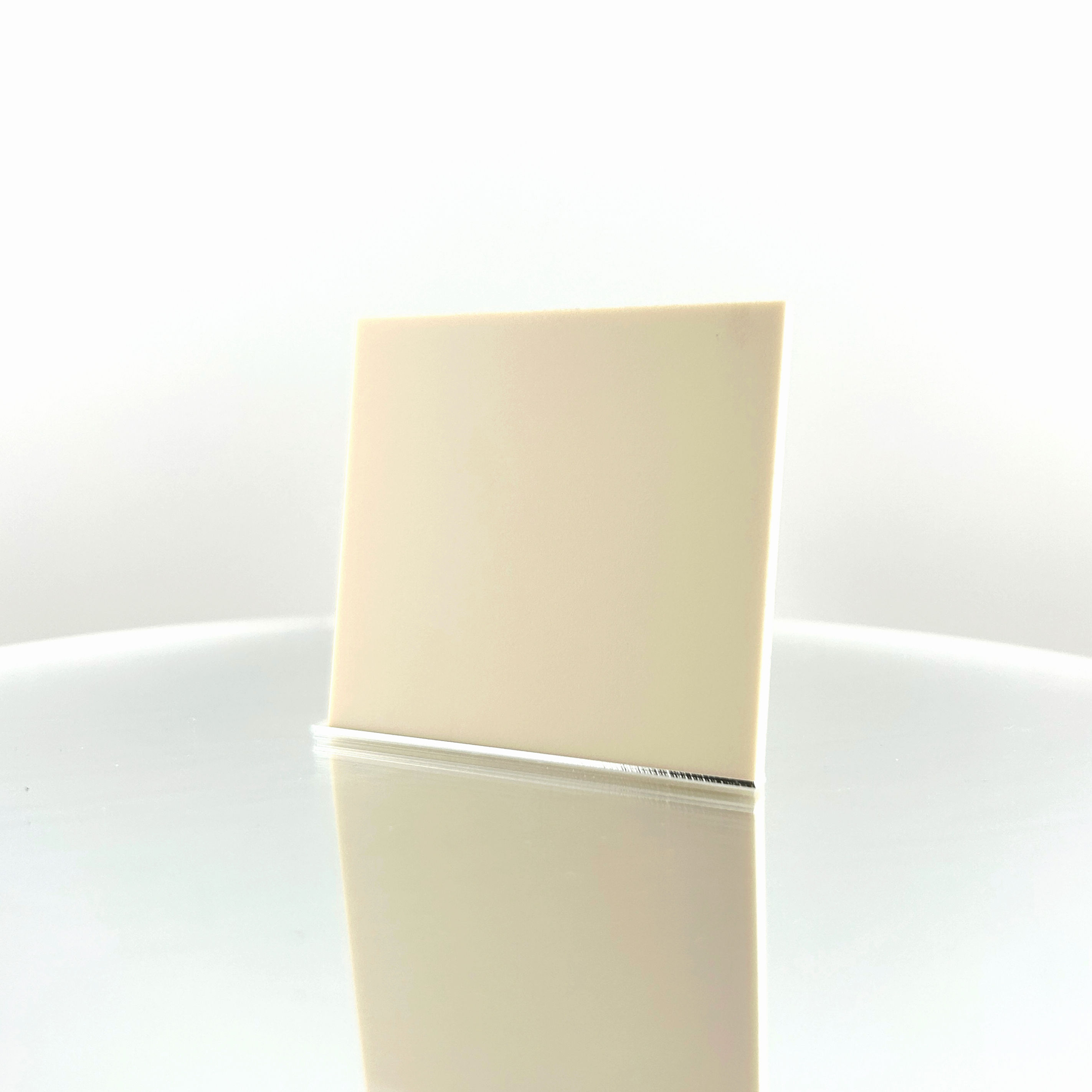 1/8" French Vanilla White Matte Acrylic