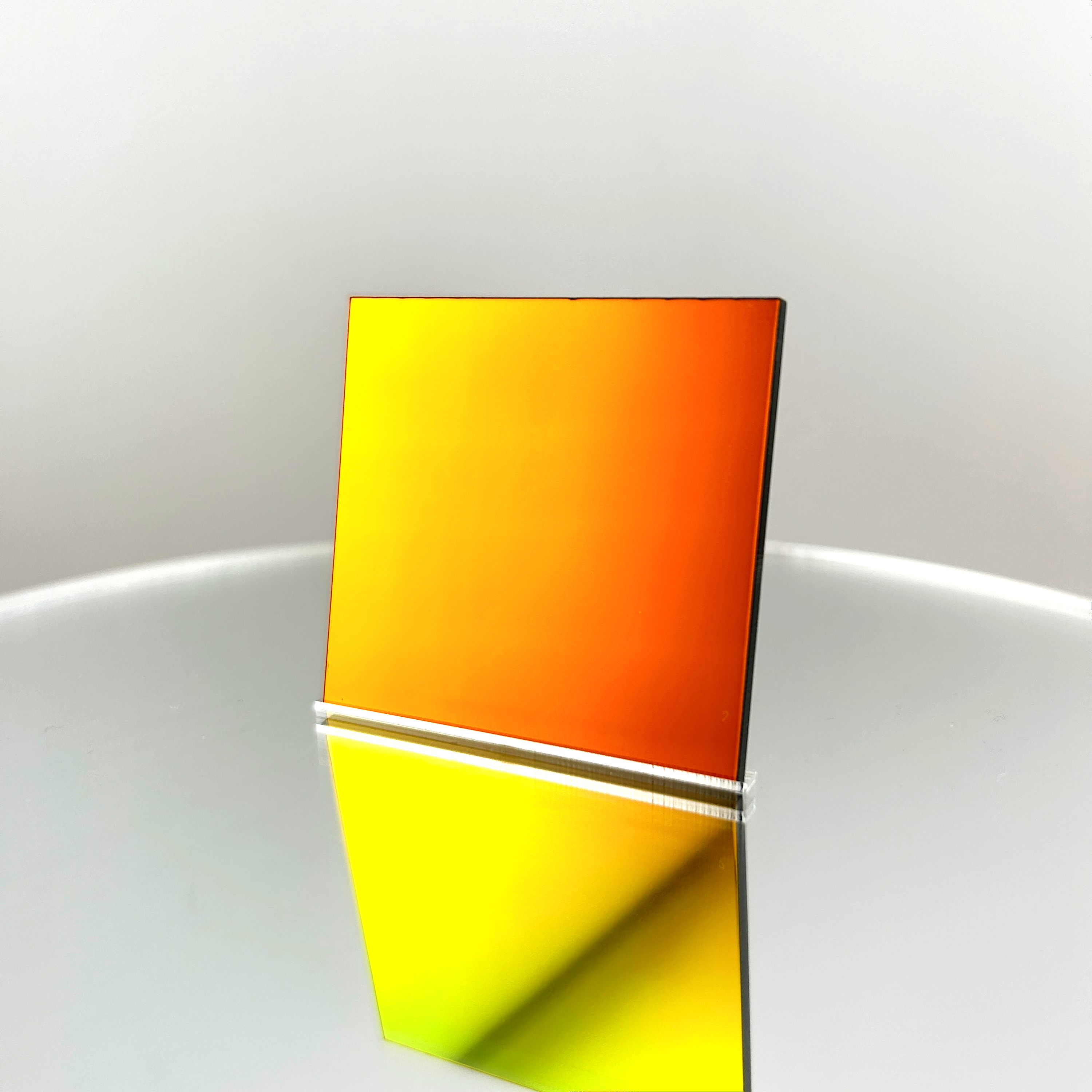 1/8" Iridescent/Black Two-Tone Acrylic