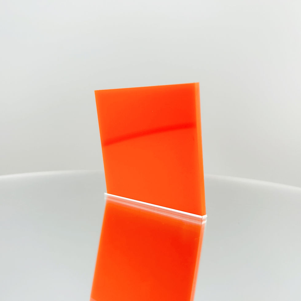 Miniatura: 1/8" Orange Acrylic