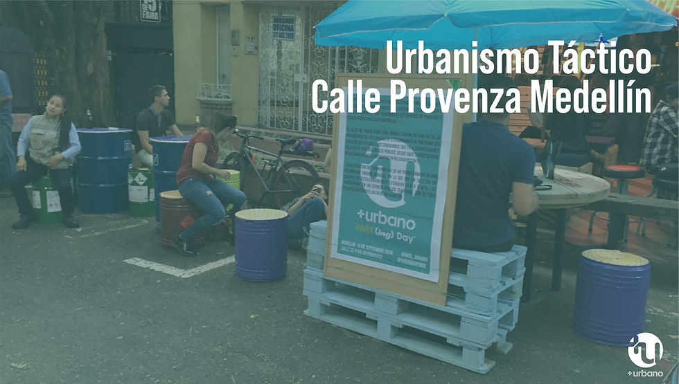 Así nació Provenza gracias al urbanismo táctico: La calle más cool