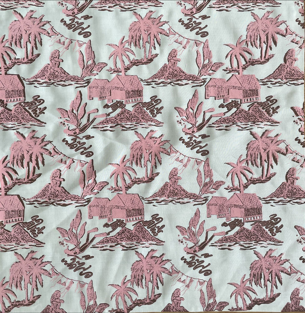 Two layer screen print