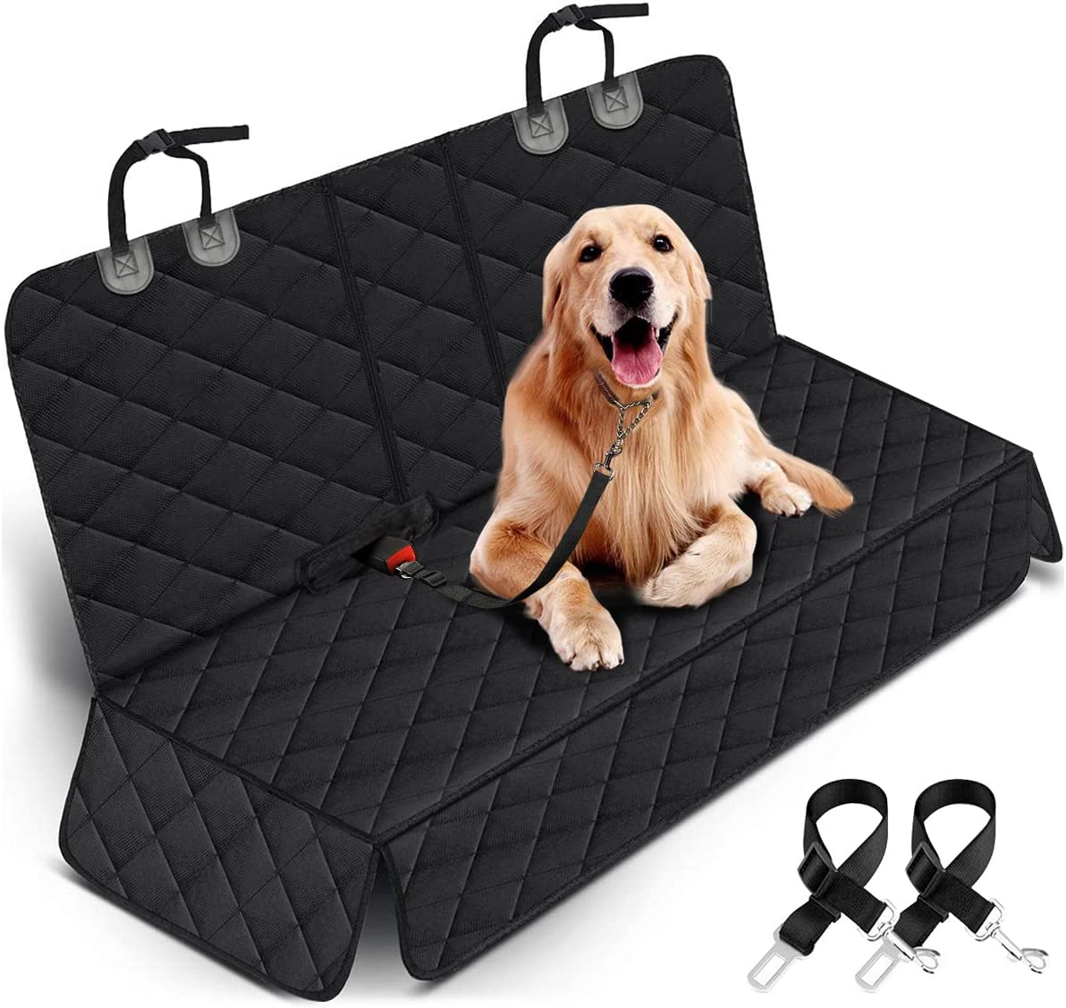 Dog Car Seat Cover, Back Seat Cover for Dogs, Waterproof Pet Car Seat Protector