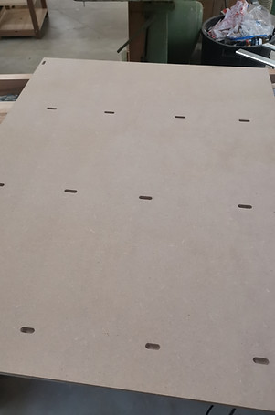 réalisation d'un dressing en mdf peint en blanc sur mesure à Avignon