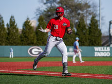 Georgia baseball's Ryland Zaborowski. (via @BaseballUGA)