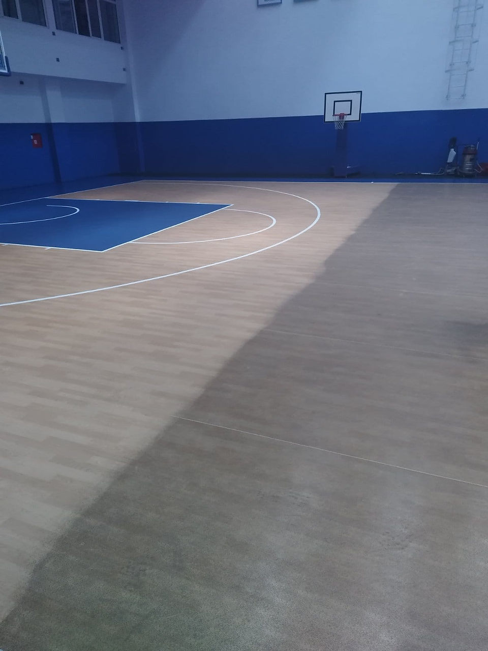 rezultat posle mašinsko pranje podova u Beogradu u salama
