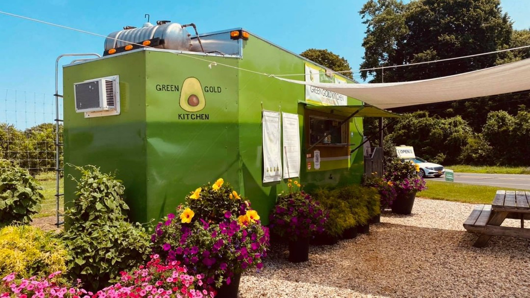 Food Truck Green Gold Kitchen Water mill