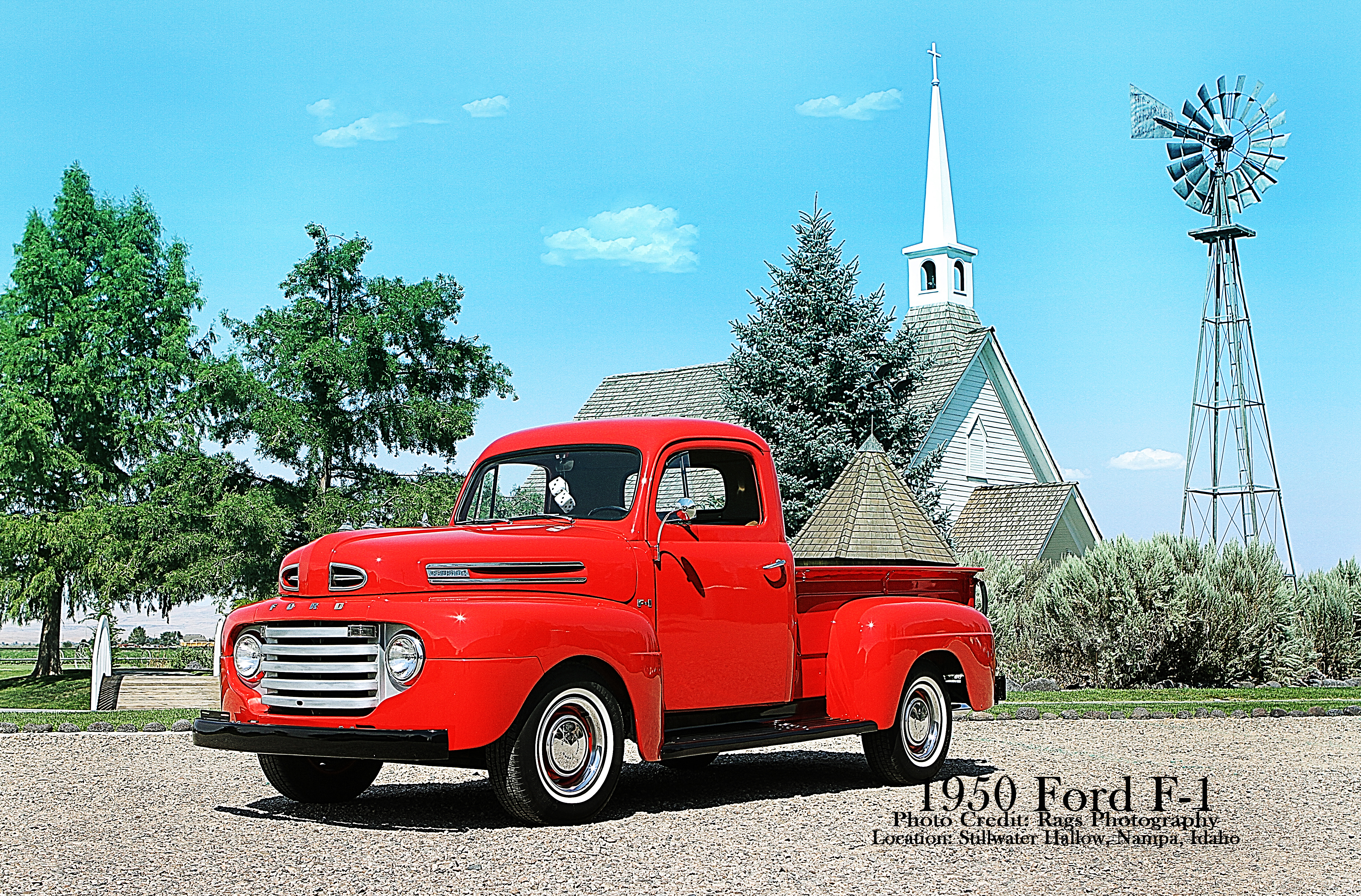 1950 F -1 pickup taken by rags photograp