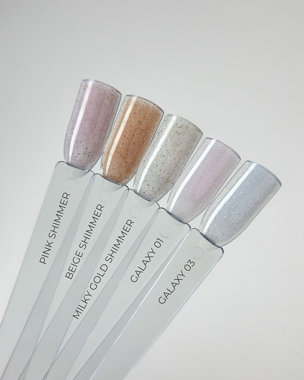 Miniatura: Cover Base Milky  Gold Shimmer, 12ml