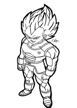 Vegeta SSGSS By Senjith