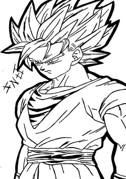 Goku SSJ2 By Senjith