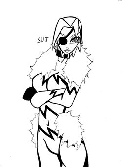 Random Female Super Hero By Senjith