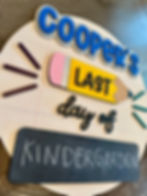 Thumbnail: First/Last Day of School Sign