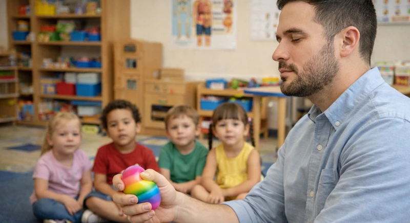 viaje sensorial del educador en educación temprana