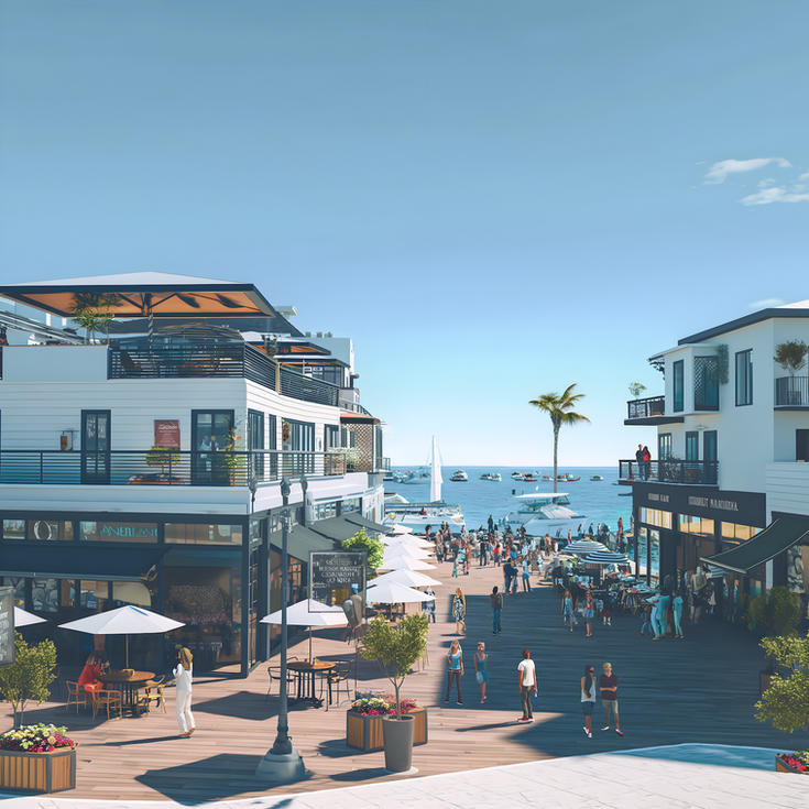 Rockport Marina Village Condominiums - developer's rendering