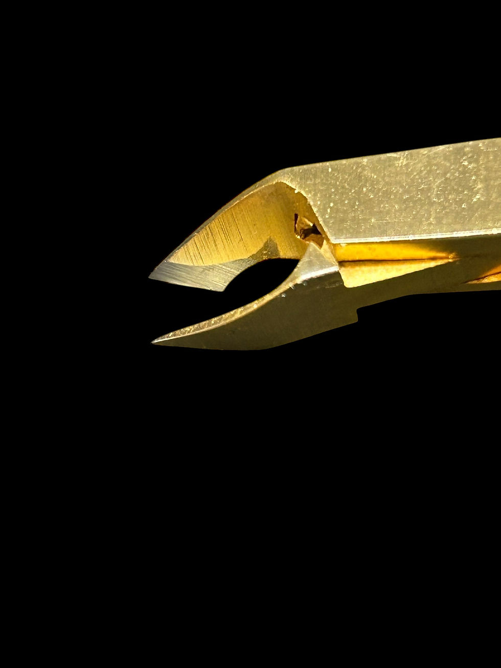 Thumbnail: Gold Cuticle Nippers 12cm x 12.5cm