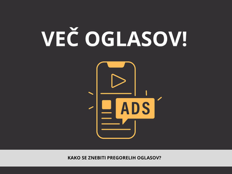 Zakaj bi morali vedno razmišljati o novih oglasih