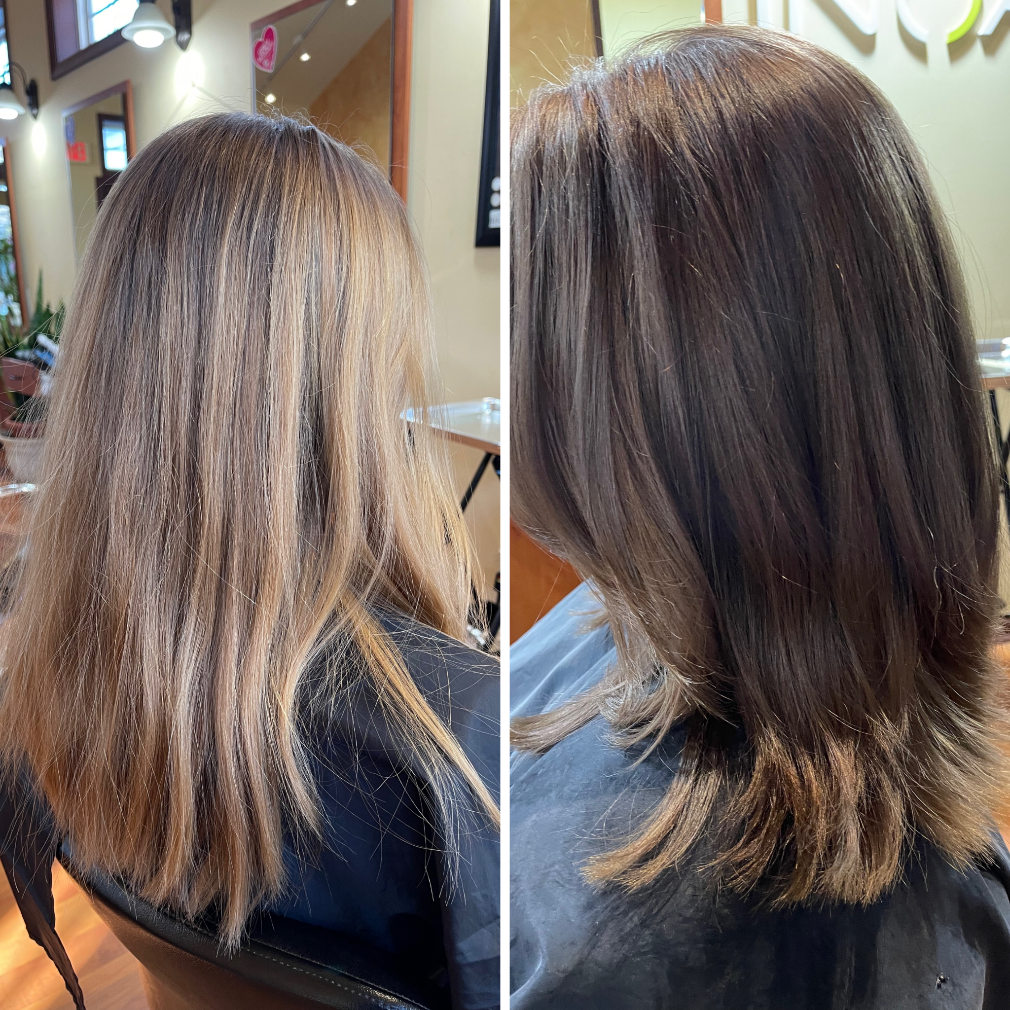 Brunette refresh by Miracelly Salon & Spa