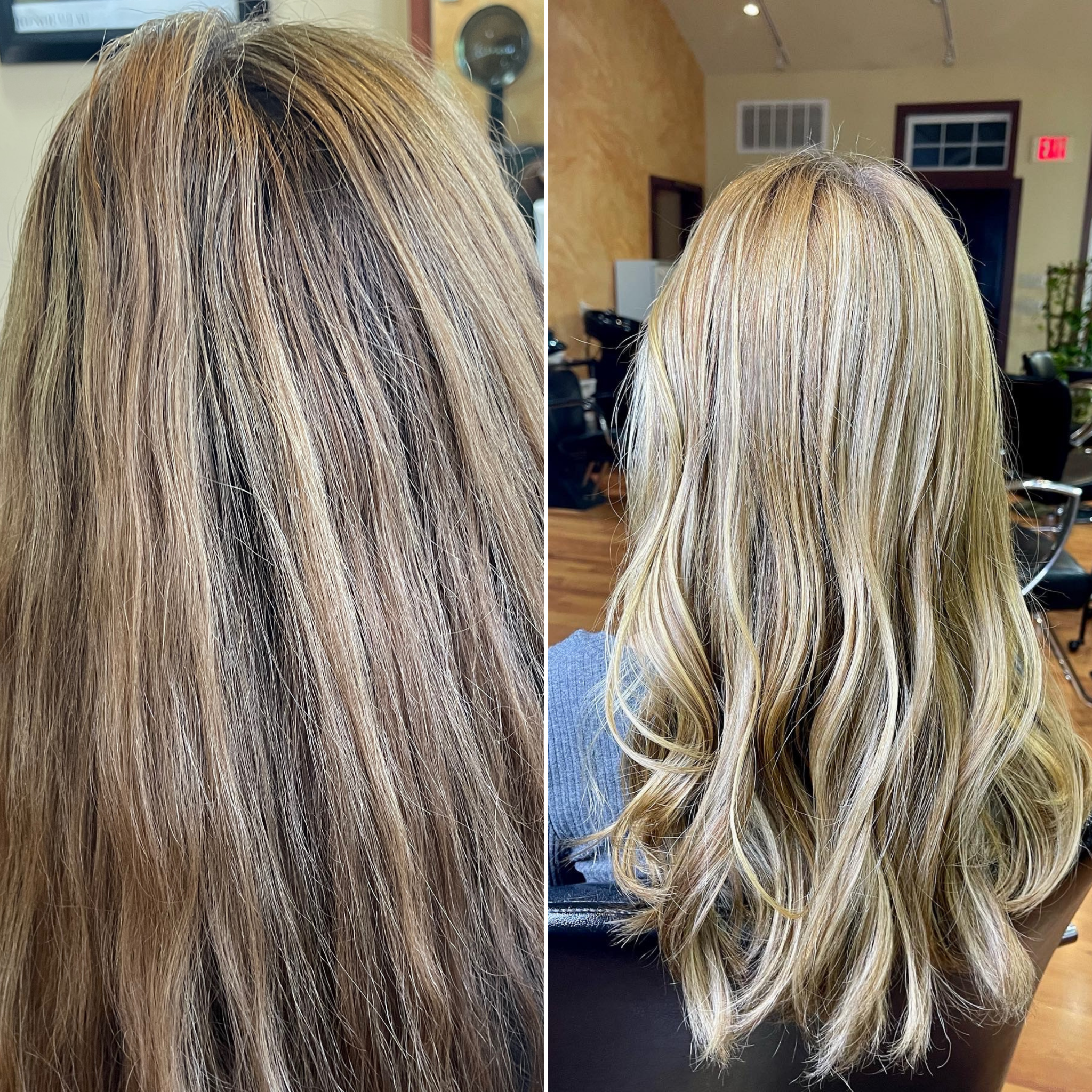 A brighter blonde finish by Miracelly Salon & Spa