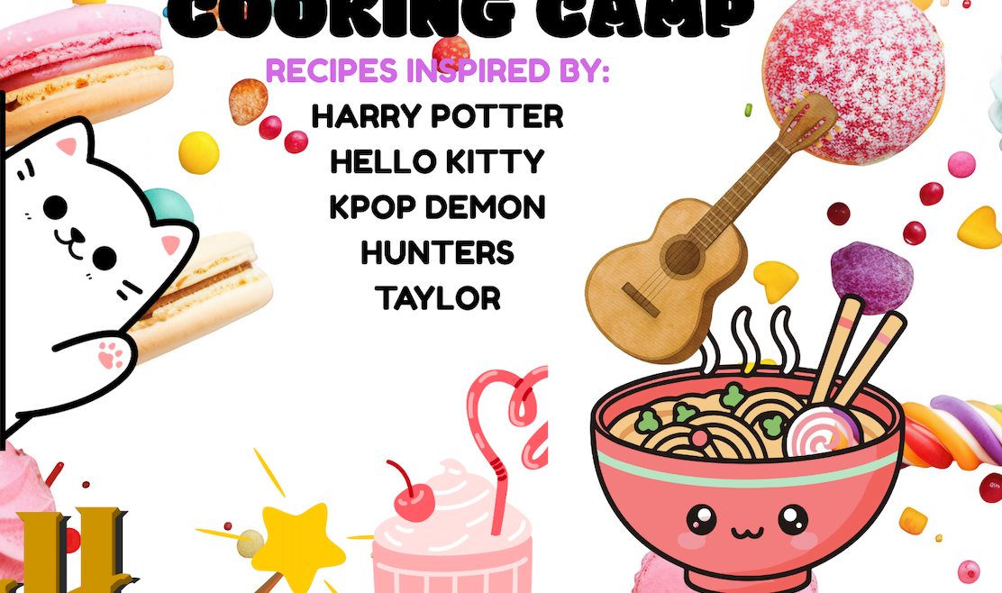 Colorful cupcakes and K-pop inspired dishes from the Pop Culture cooking camp