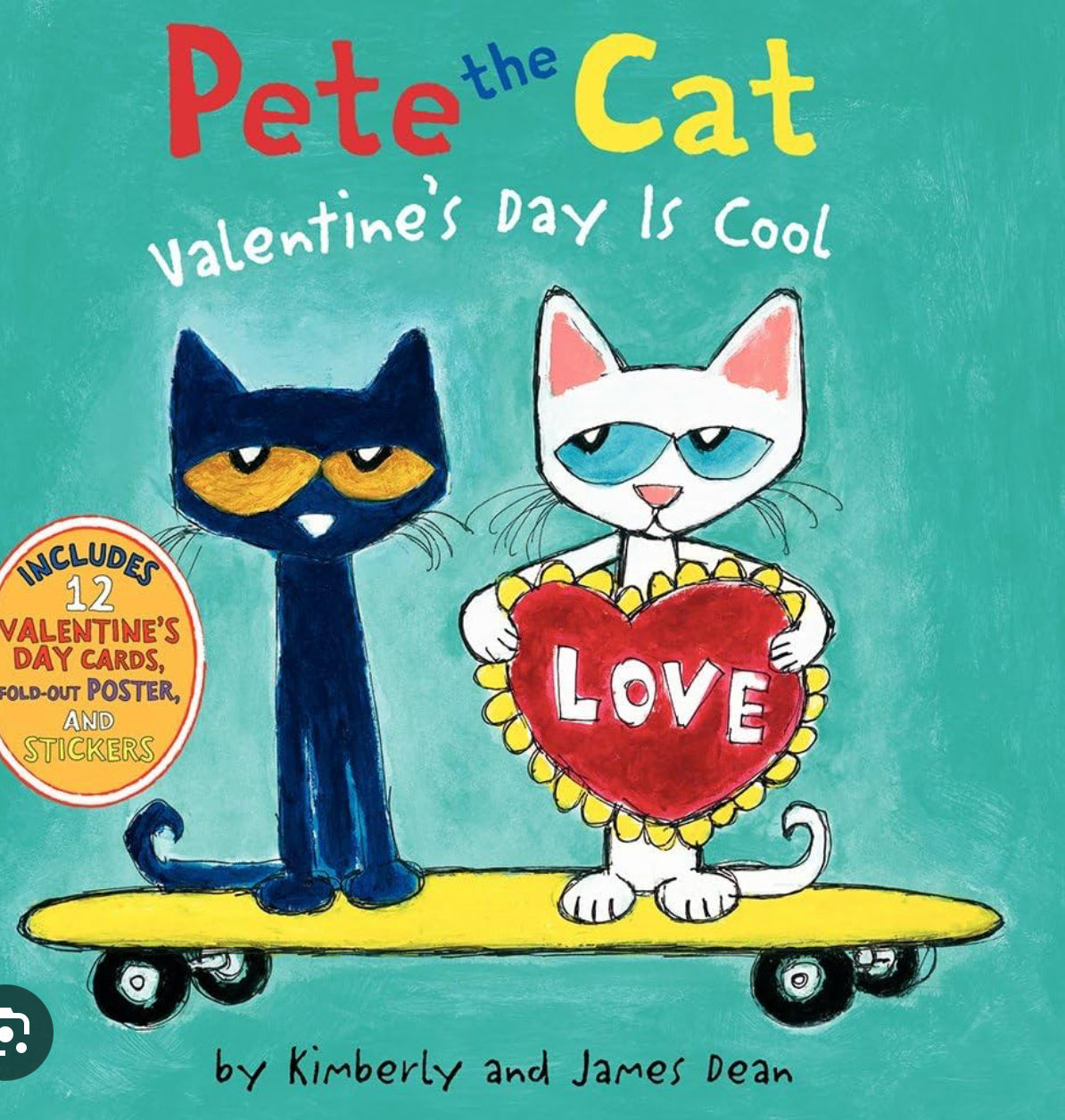 Mommy & Me : Pete the Cat Valentine’s Day Tart making 2/7 @ 10AM