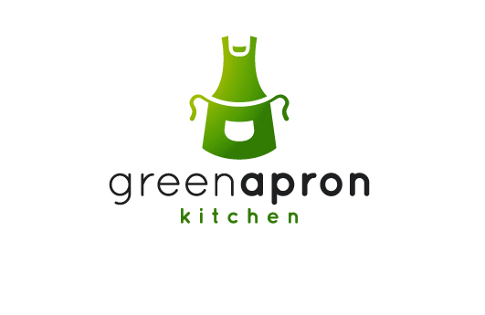 Green Apron Kitchen logo representing high-quality culinary education for all ages