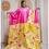 Thumbnail: Top Quality Perfume Print Bazin Riche Boubou Tassel Shawl