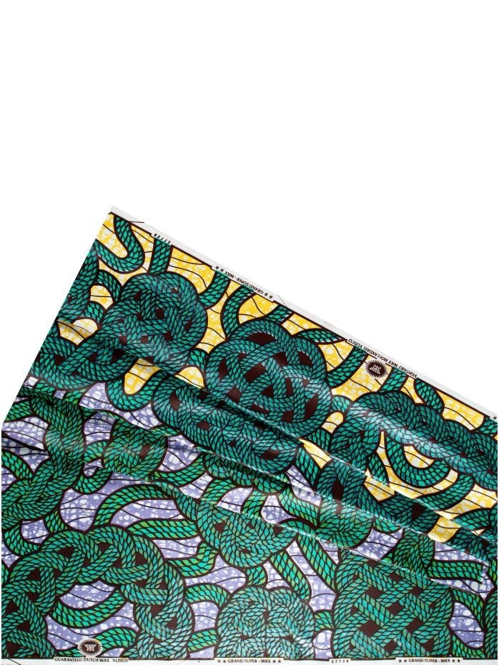 Thumbnail: Green-Gold shine Embelished Grand super was | 6 yards