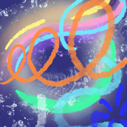 It’s Not a Game/It’s Just a Ride | Synesthesia Painting