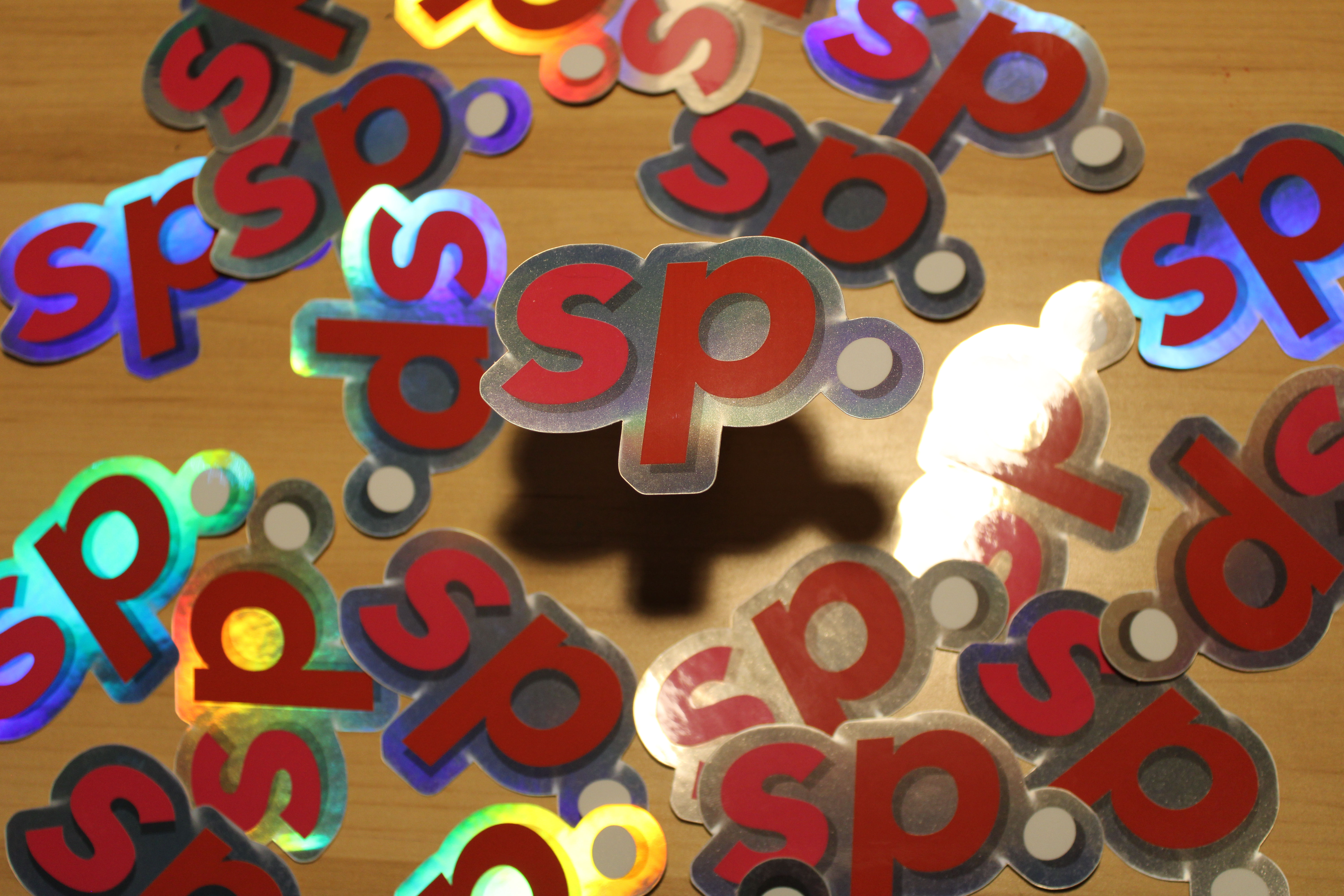 SP. Holographic Sticker