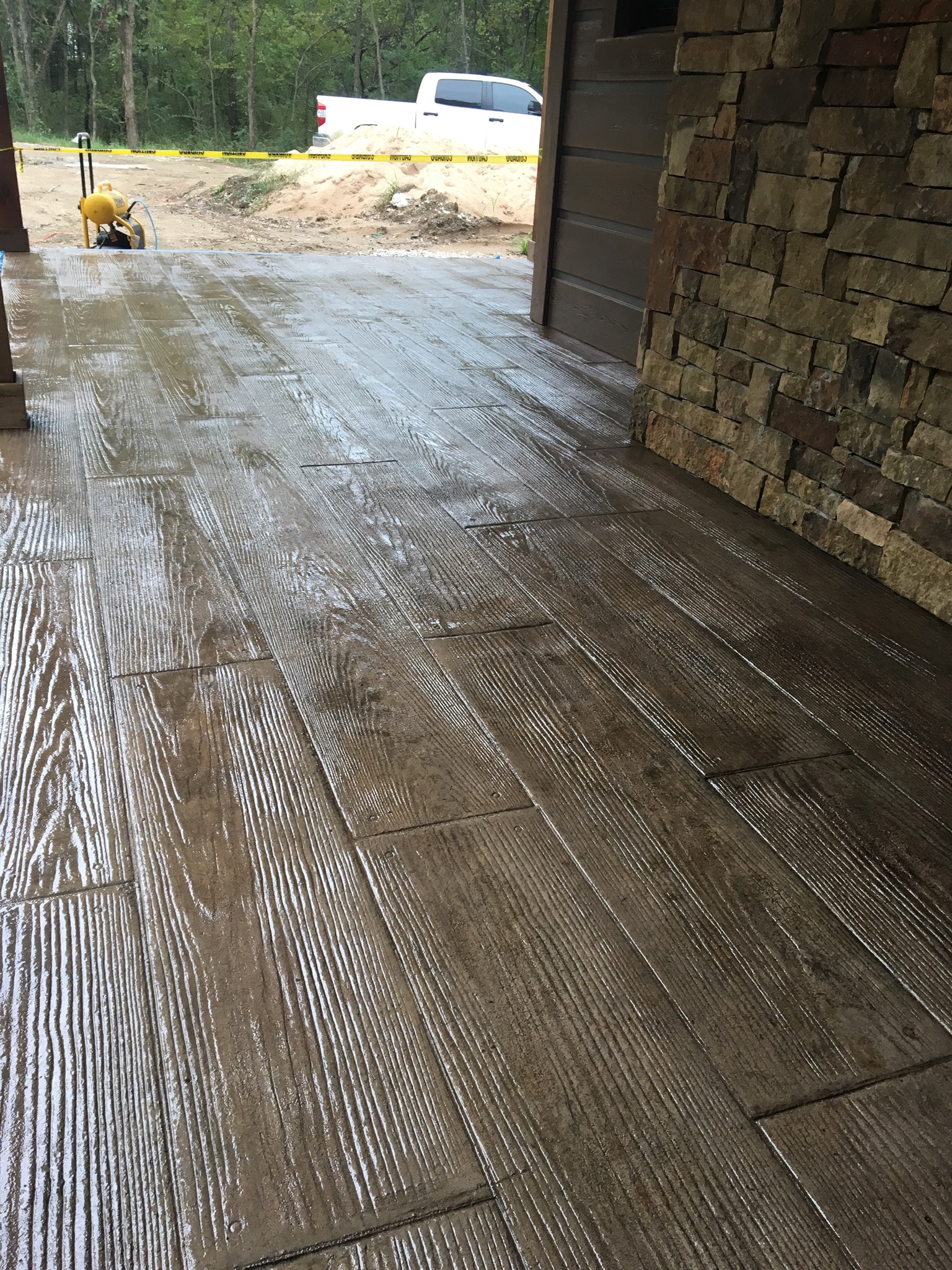 Stamped Concrete Driveways Patios In Tulsa