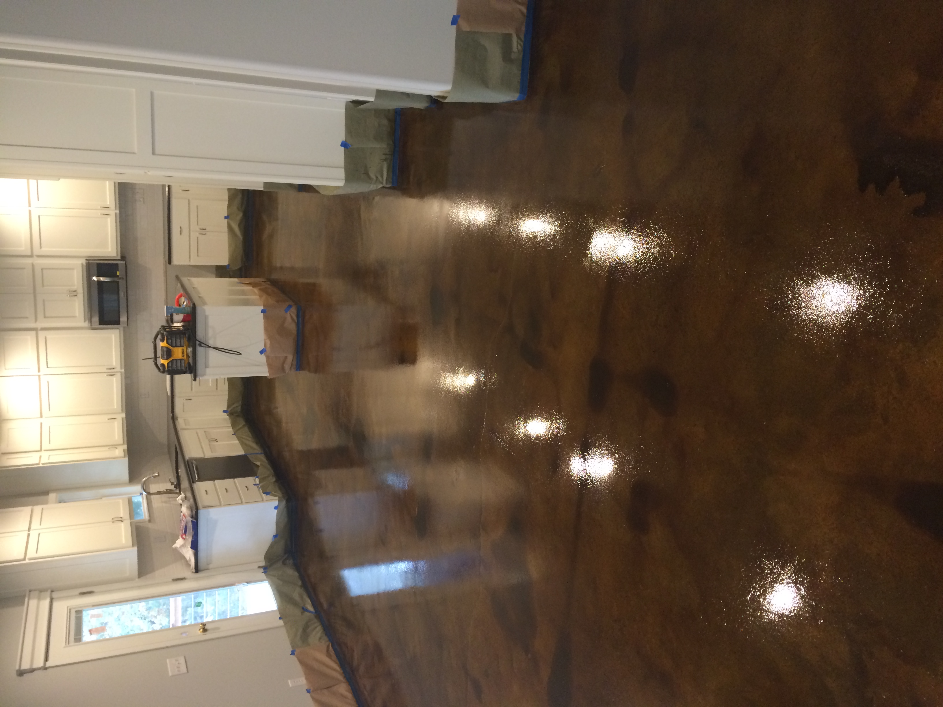 Brown Epoxy Floor