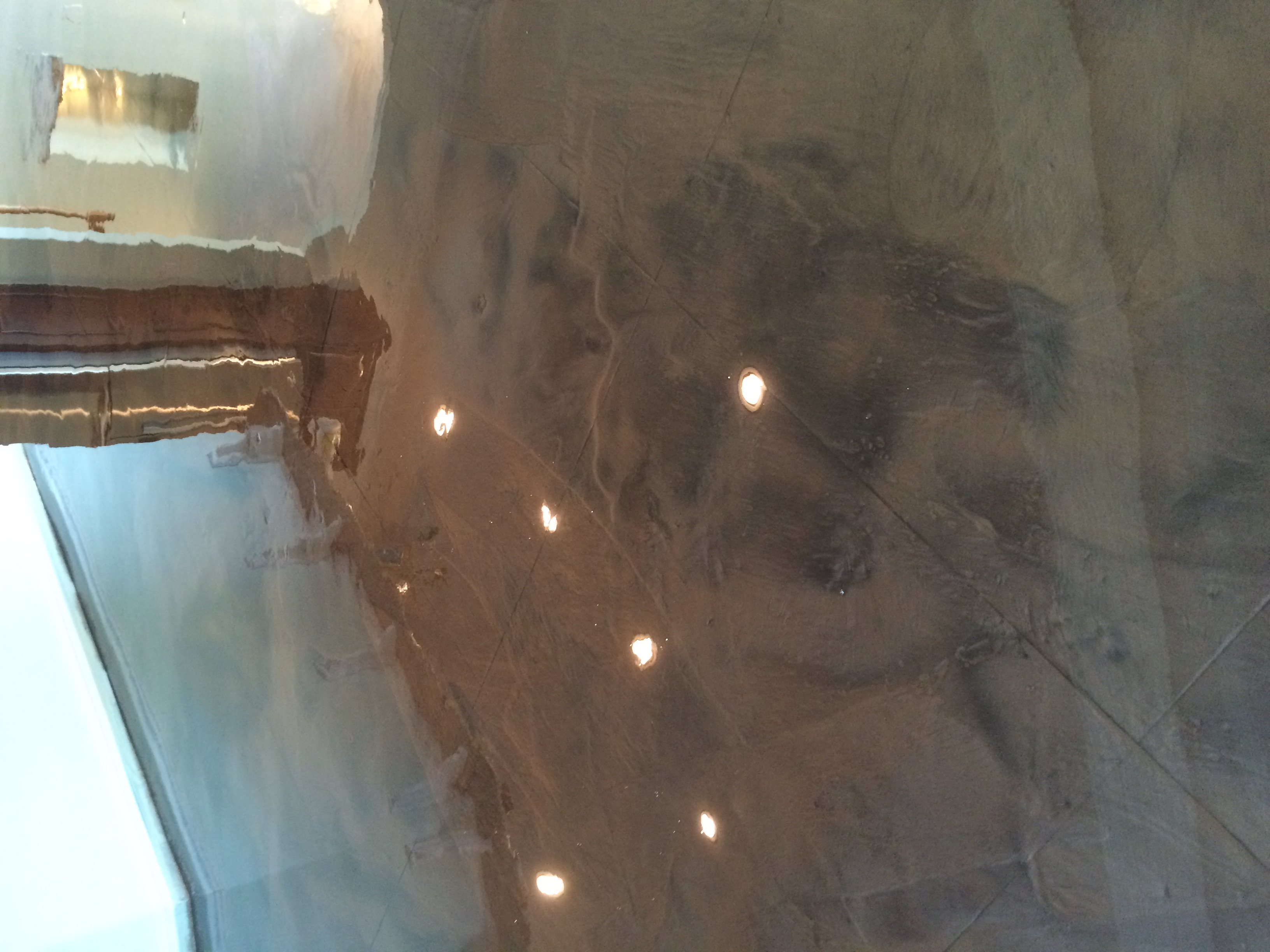 Tan Epoxy Floor