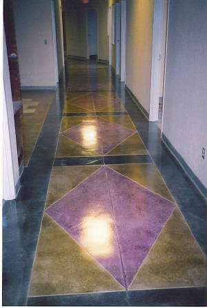 Stained Concrete Floors