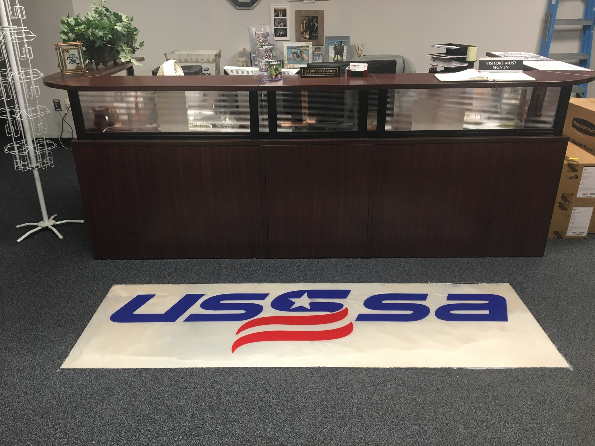 Metallic Epoxy Logo